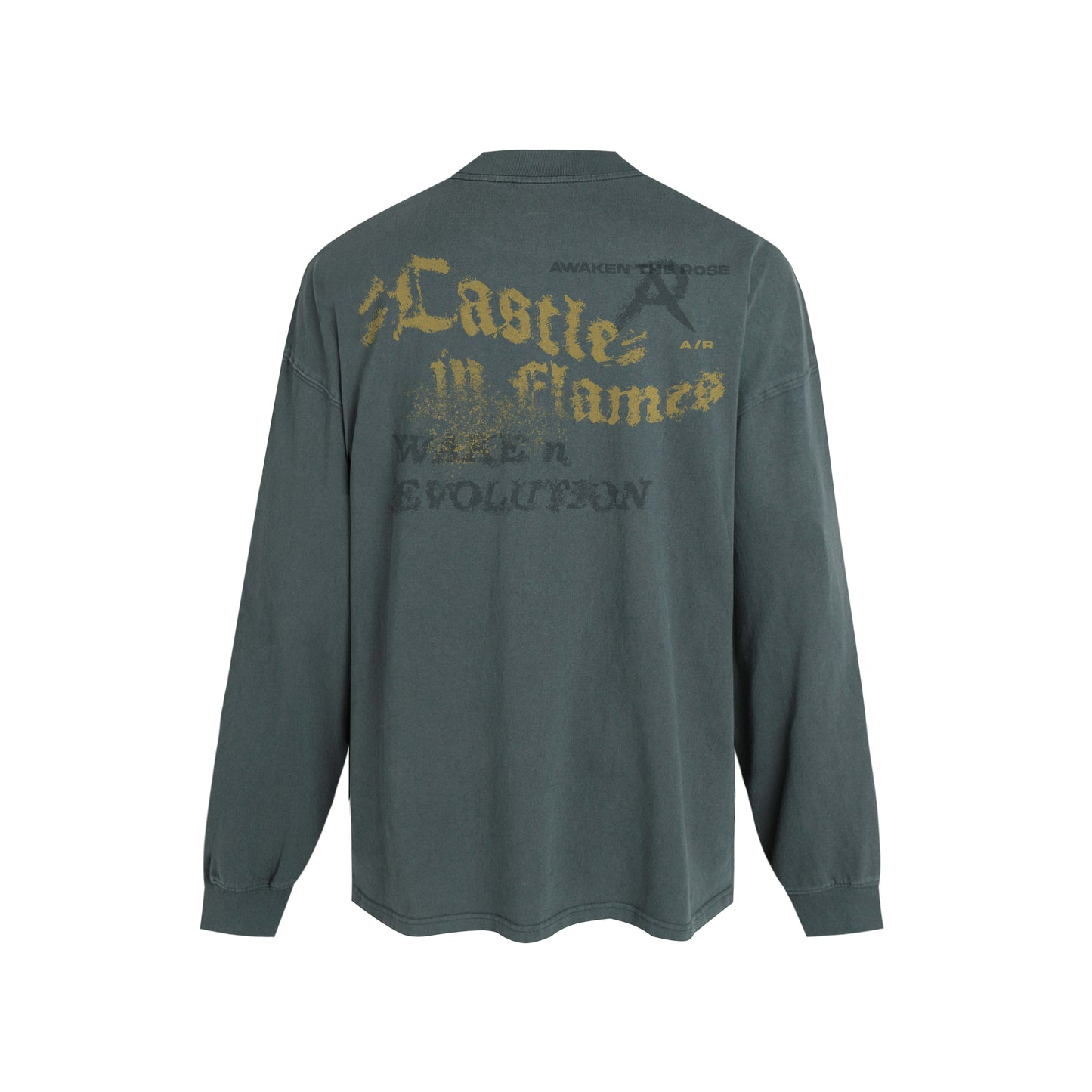 CASTLE - Washed Long Sleeve T-Shirt