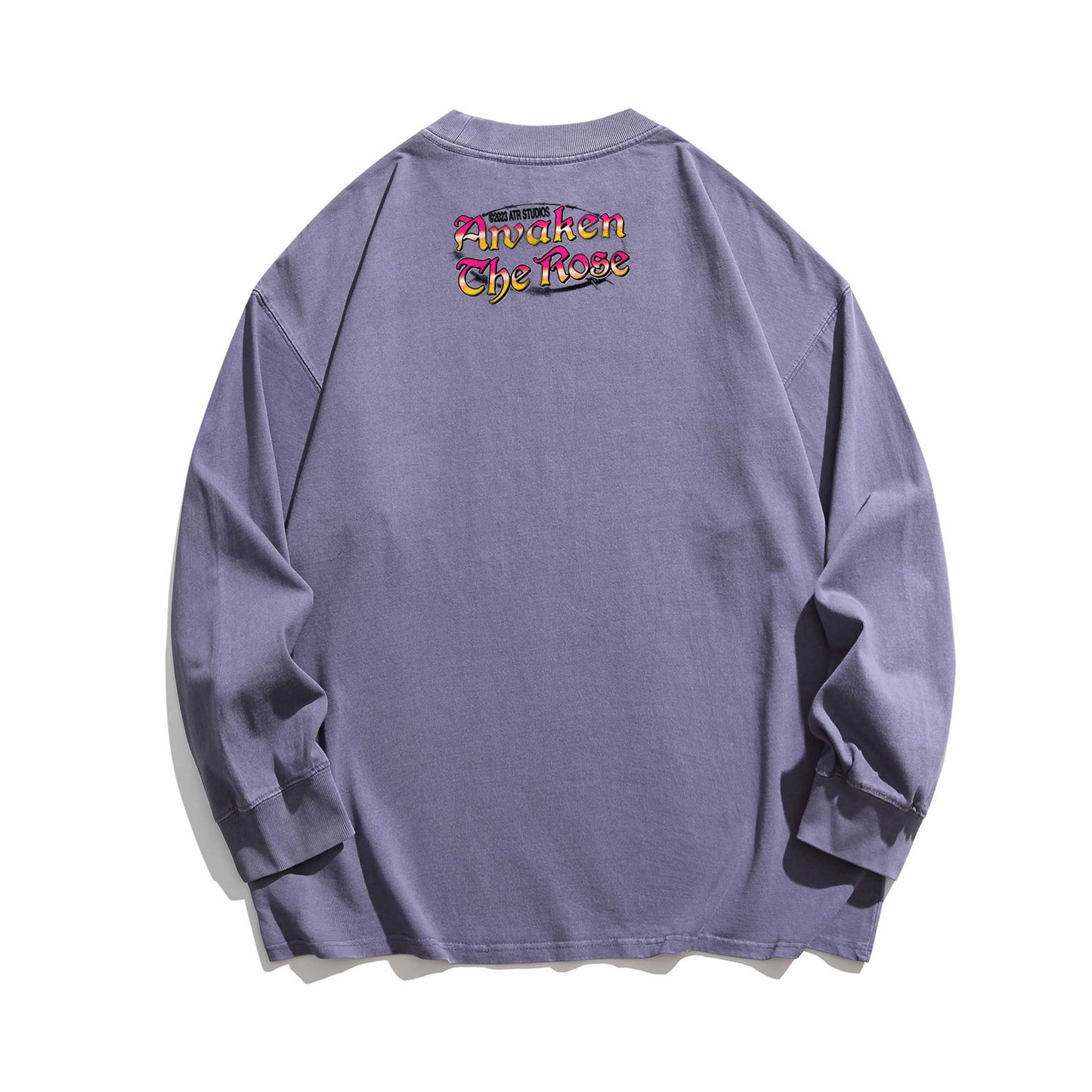 SKELETON RIM - Washed Long sleeve T-shirt