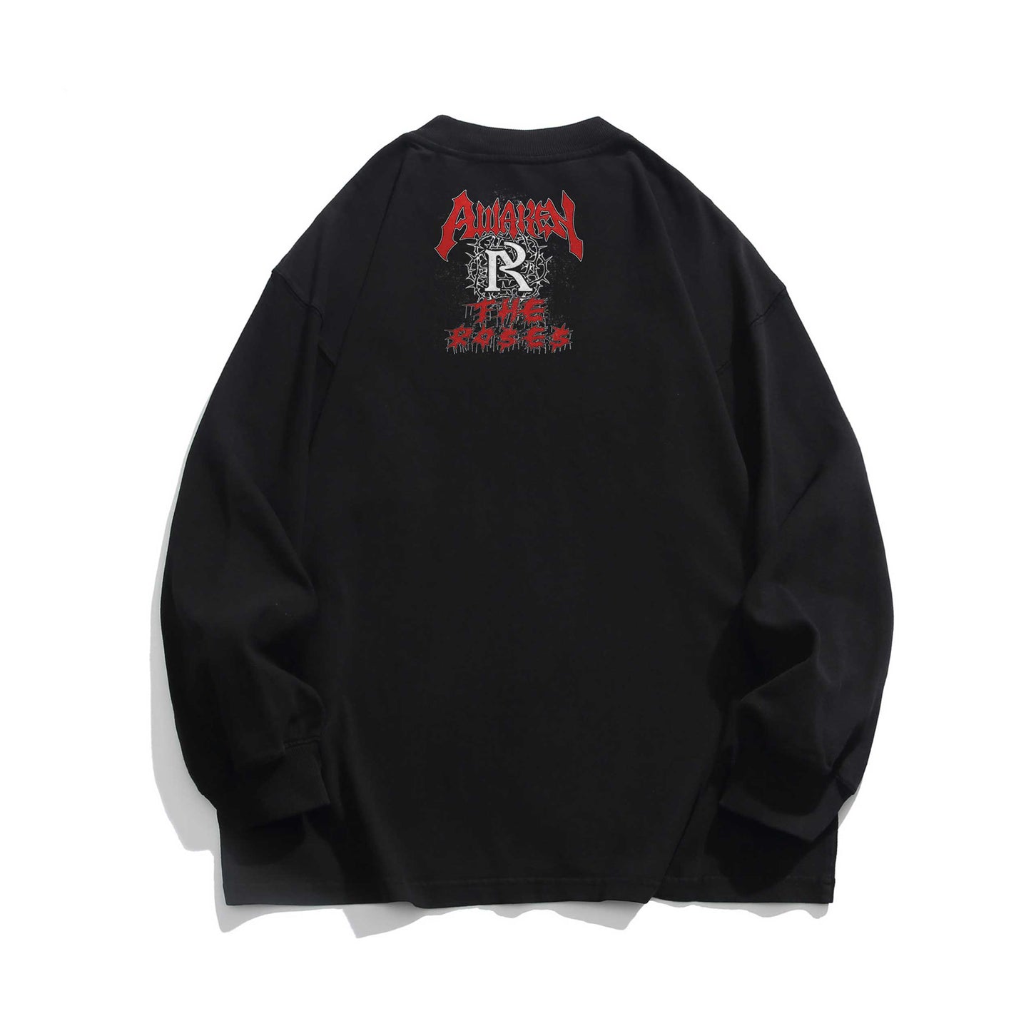 CROSS ROSE - Washed Long sleeve T-shirt