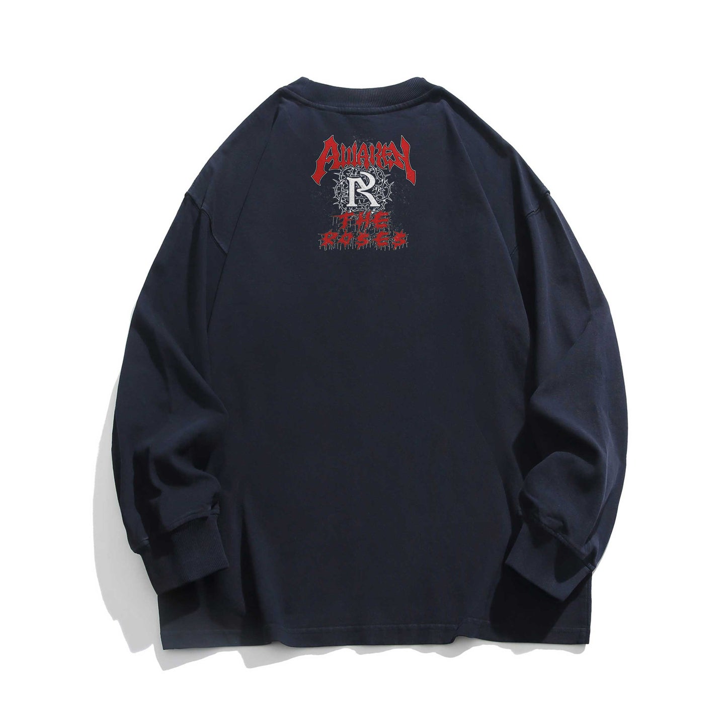 CROSS ROSE - Washed Long sleeve T-shirt