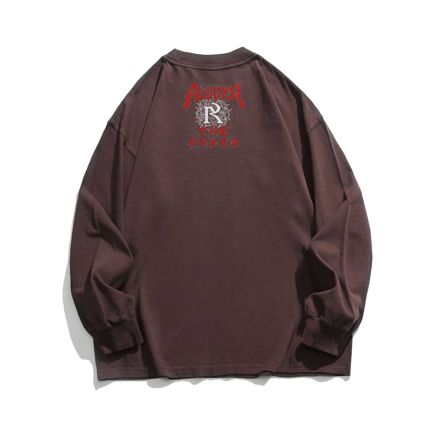 CROSS ROSE - Washed Long sleeve T-shirt