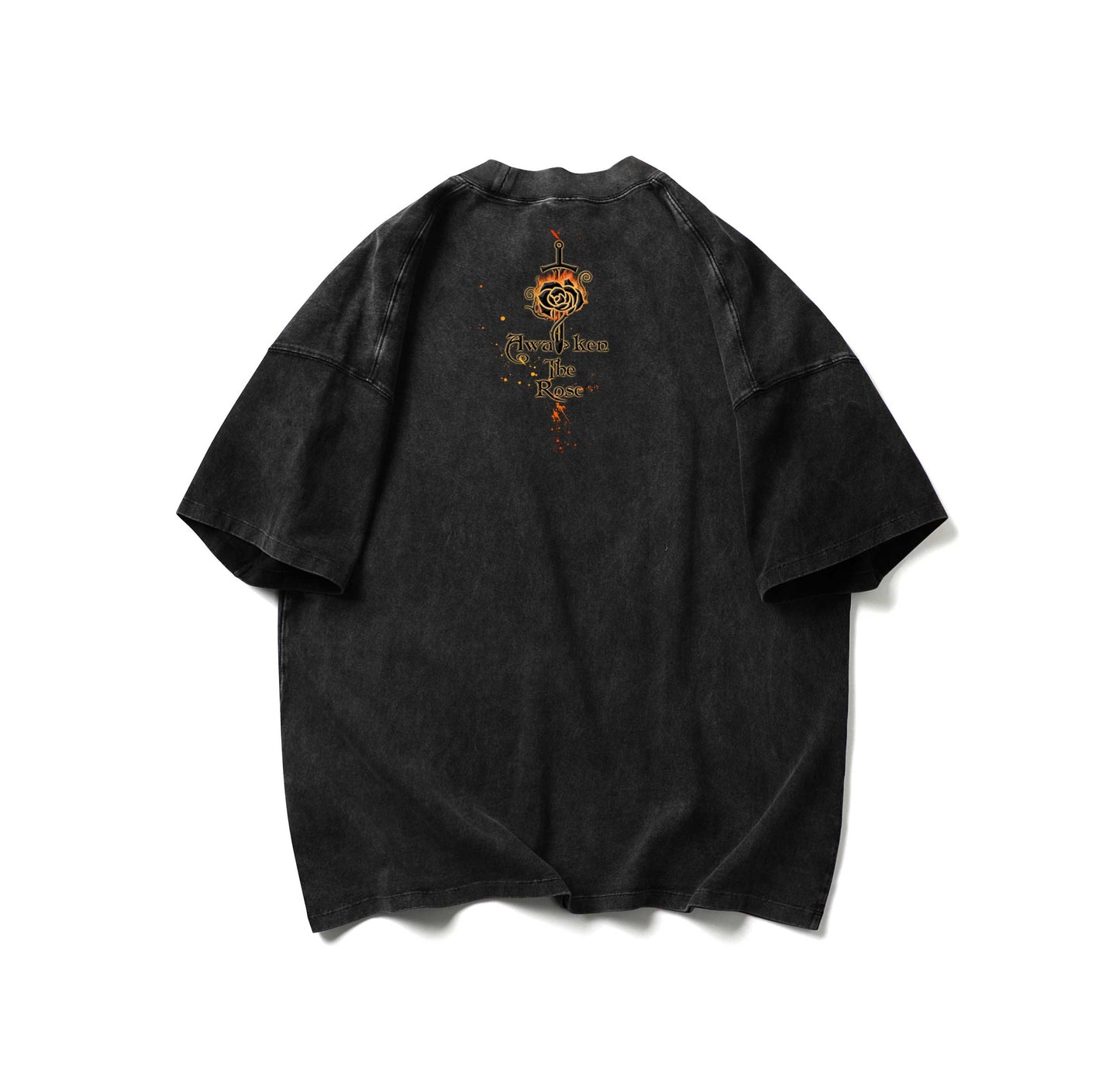 AWAKEN THE ROSE - Washed Vintage T-shirt