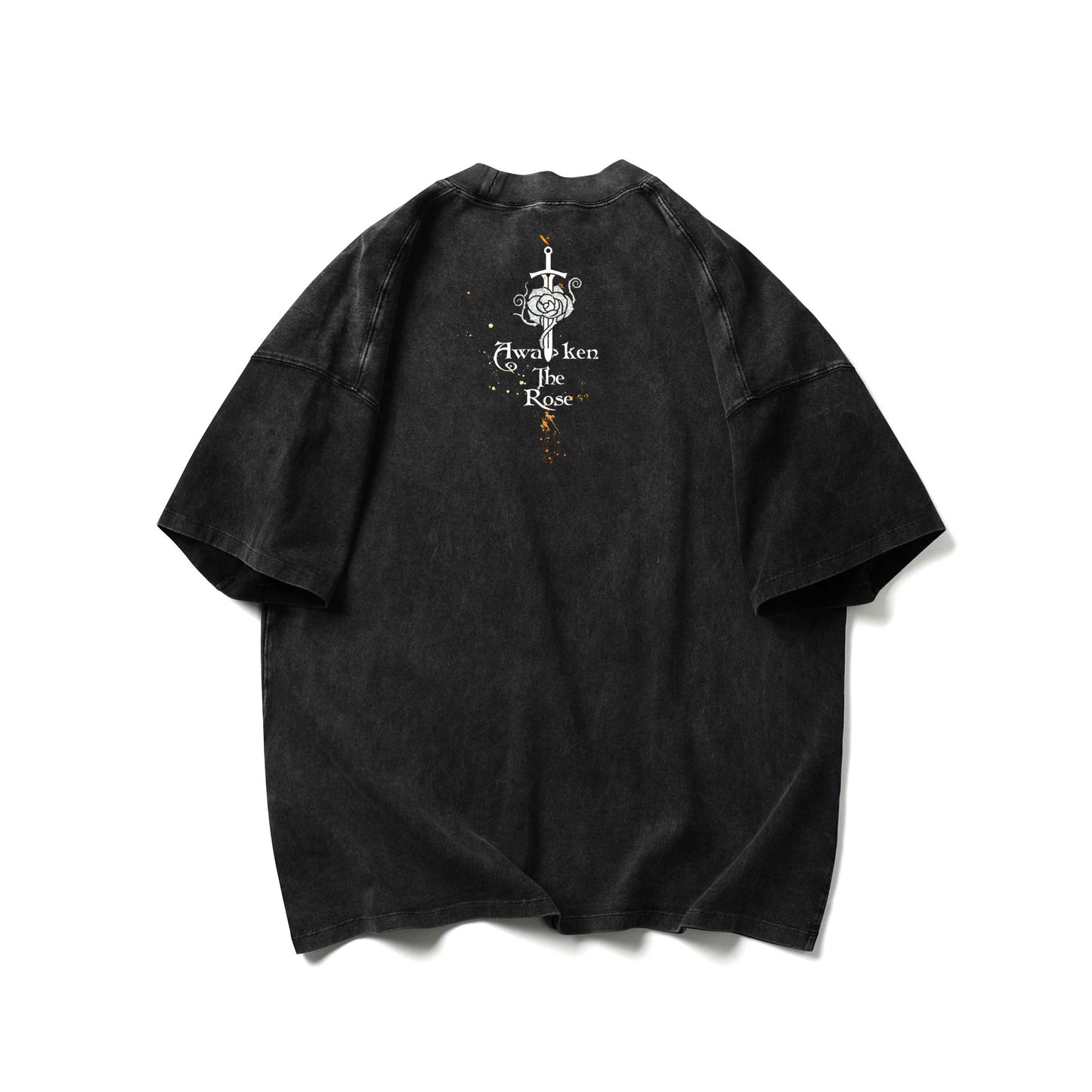 GREEDY DRAGON - Washed Vintage T-shirt