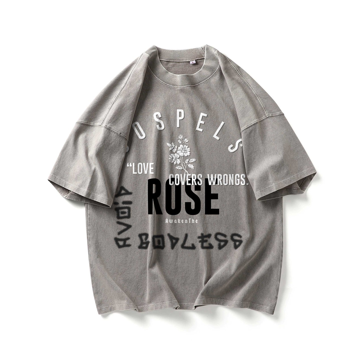 AVOID GODLESS - Washed Vintage T-shirt