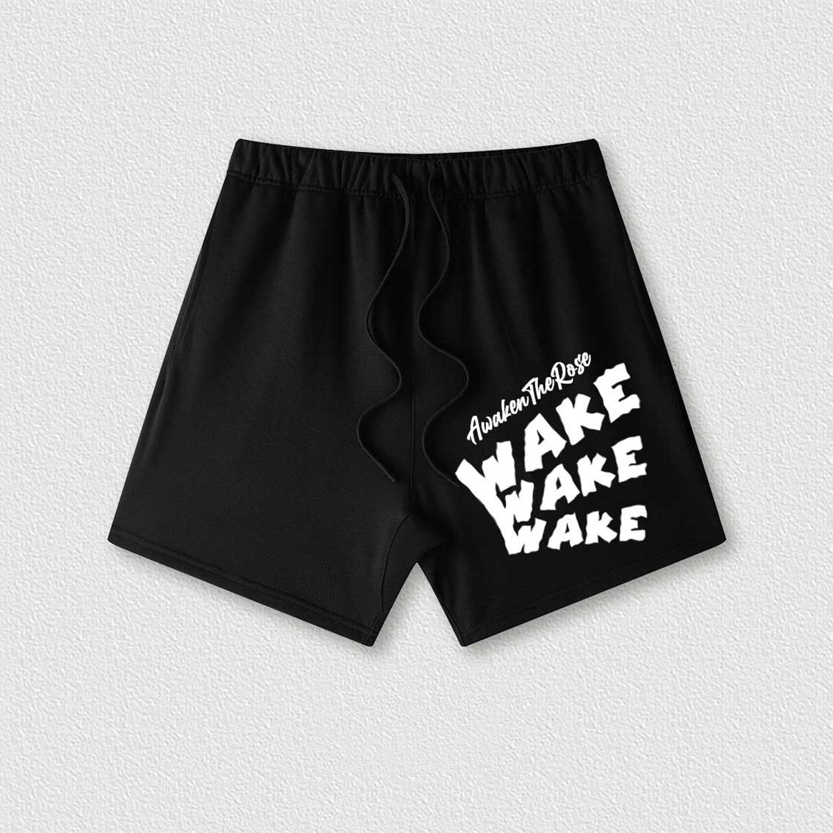 ROLLED SHORTS - Black