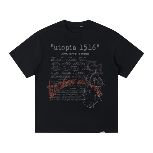 NIGHT WISH - Pure Cotton T-shirt
