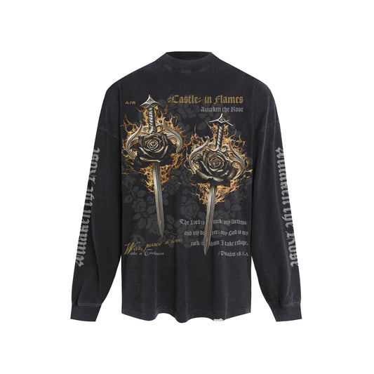 REFUGE - Washed Long Sleeve T-Shirt