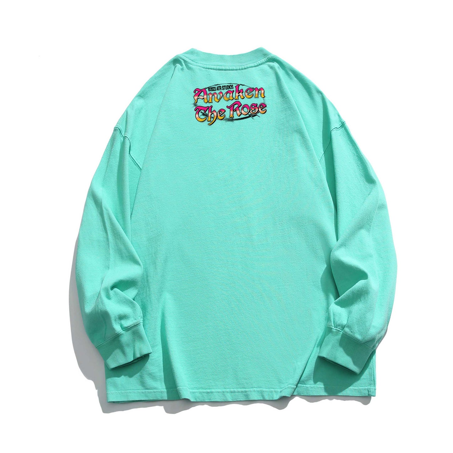 SKELETON RIM - Washed Long sleeve T-shirt