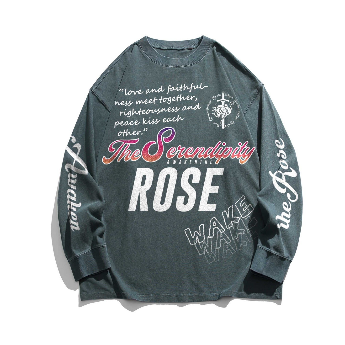 THE SERENDIPITY - Washed Long sleeve T-shirt