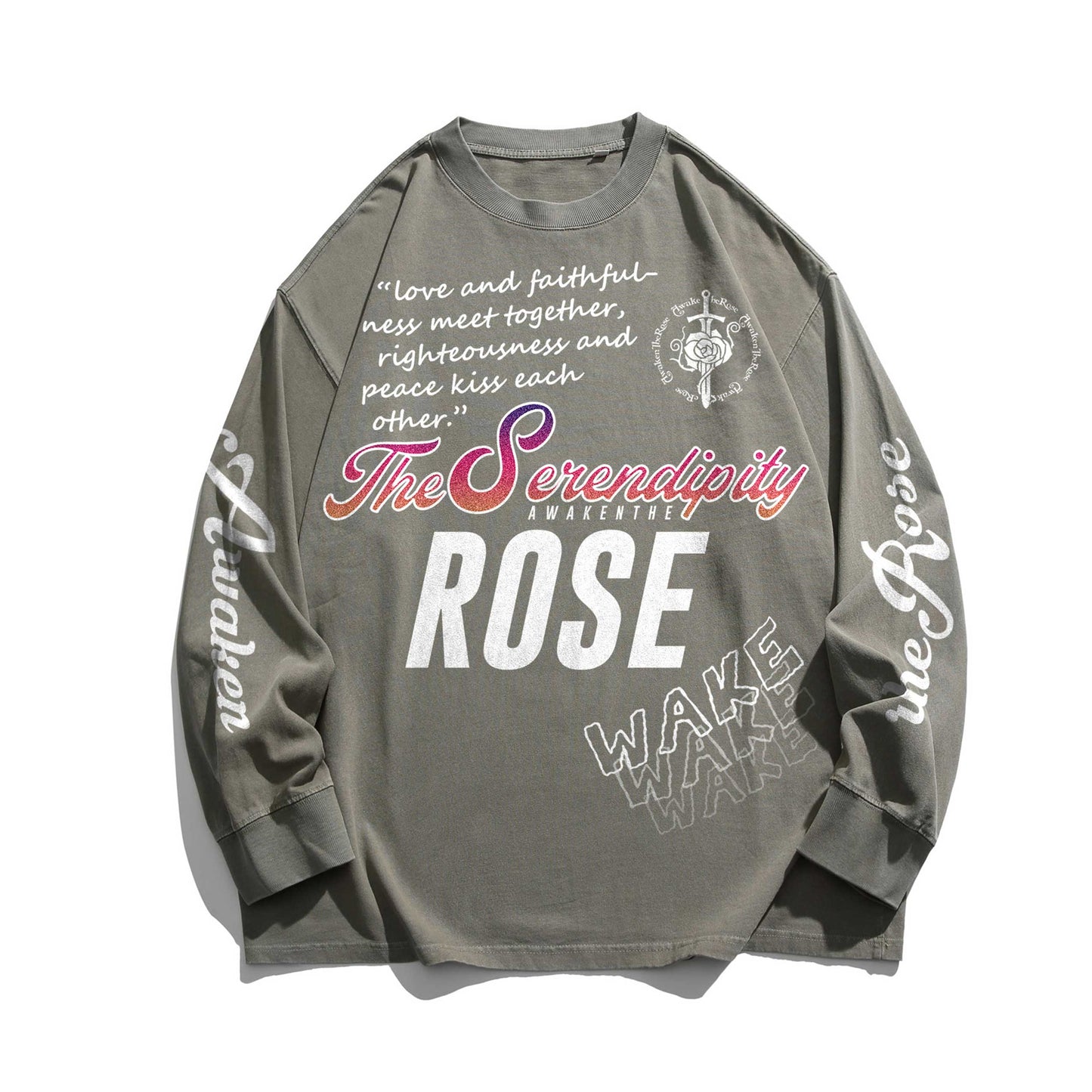 THE SERENDIPITY - Washed Long sleeve T-shirt