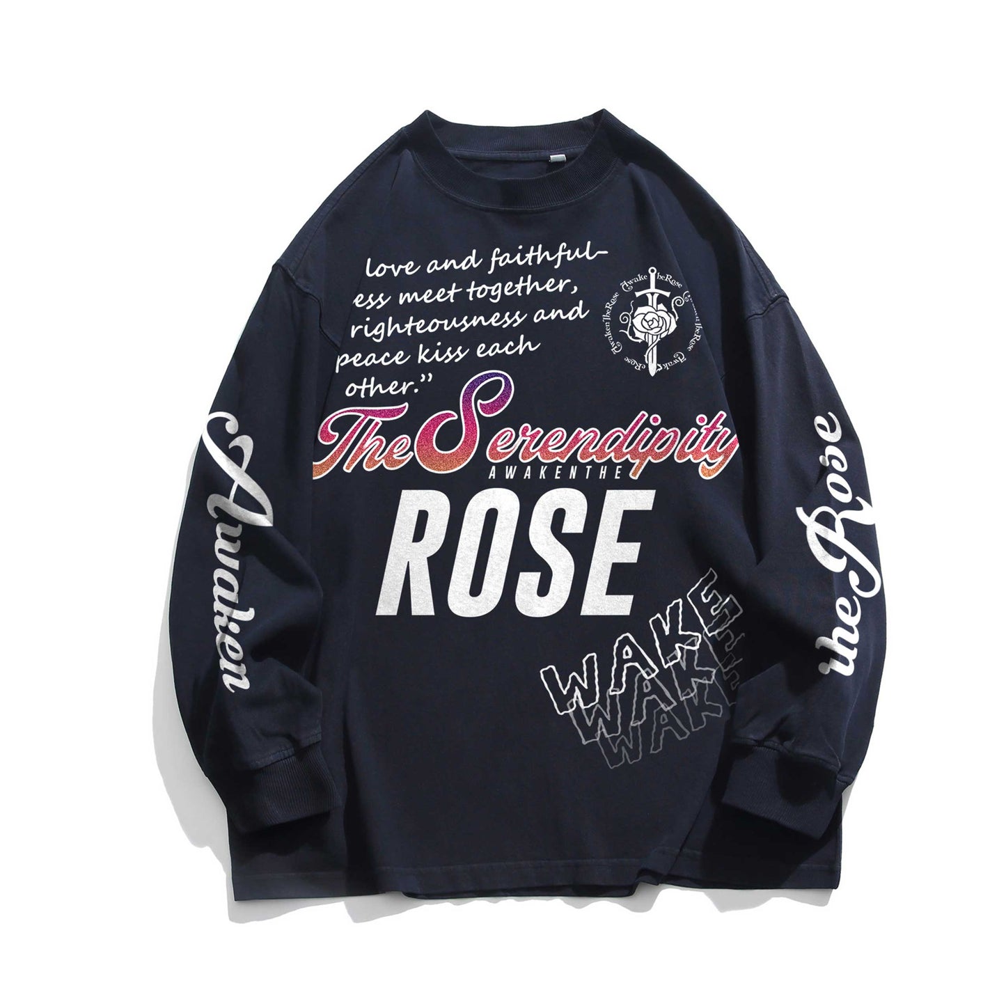 THE SERENDIPITY - Washed Long sleeve T-shirt